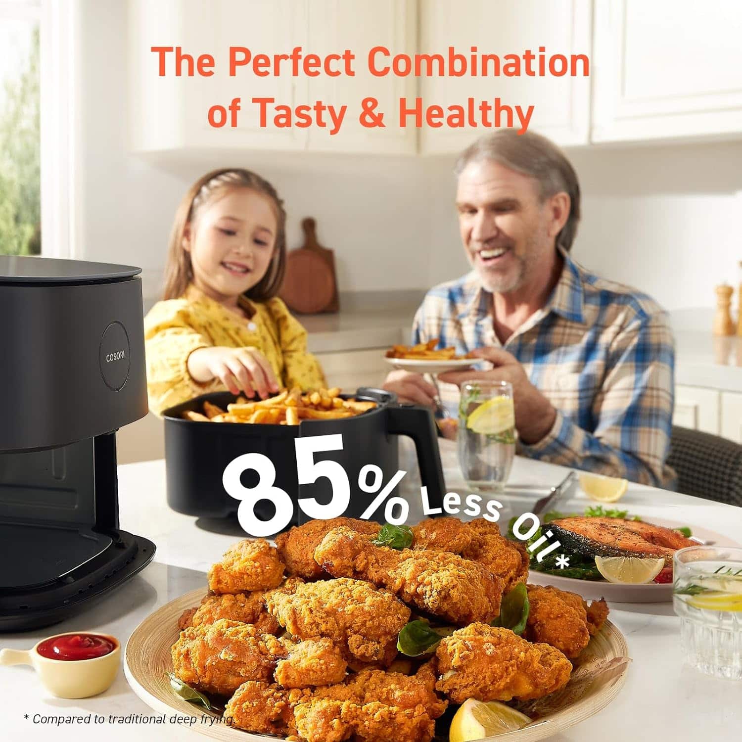 air-fryer-cosori-caf-l501-4-7-litres-gris-2