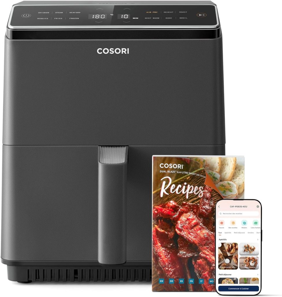 air-fryer-cosori-caf-p583s-6-4-litres-noir