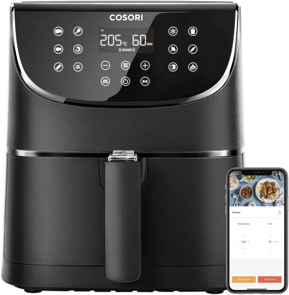 air-fryer-cosori-cs158-af-n-5-5-litres-noir