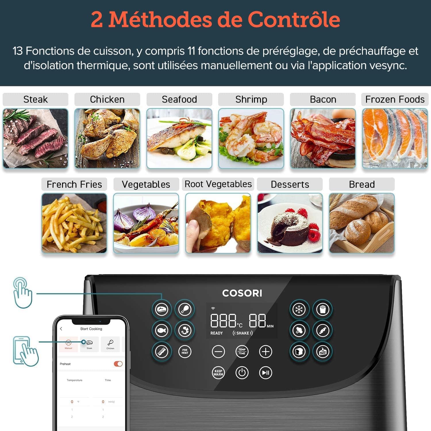 air-fryer-cosori-cs158-af-n-5-5-litres-noir-2