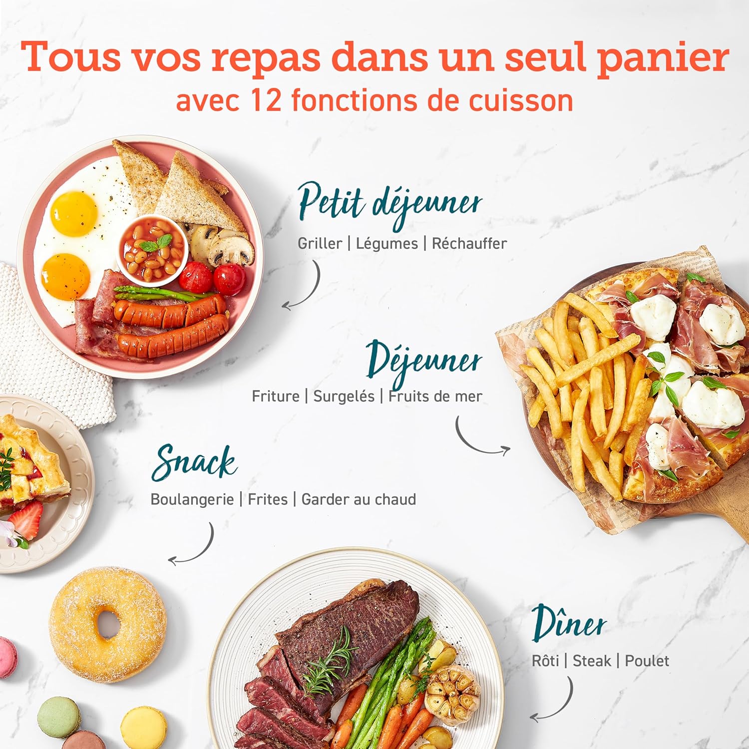 air-fryer-cosori-dual-blaze-b-6-4-litres-rouge-3