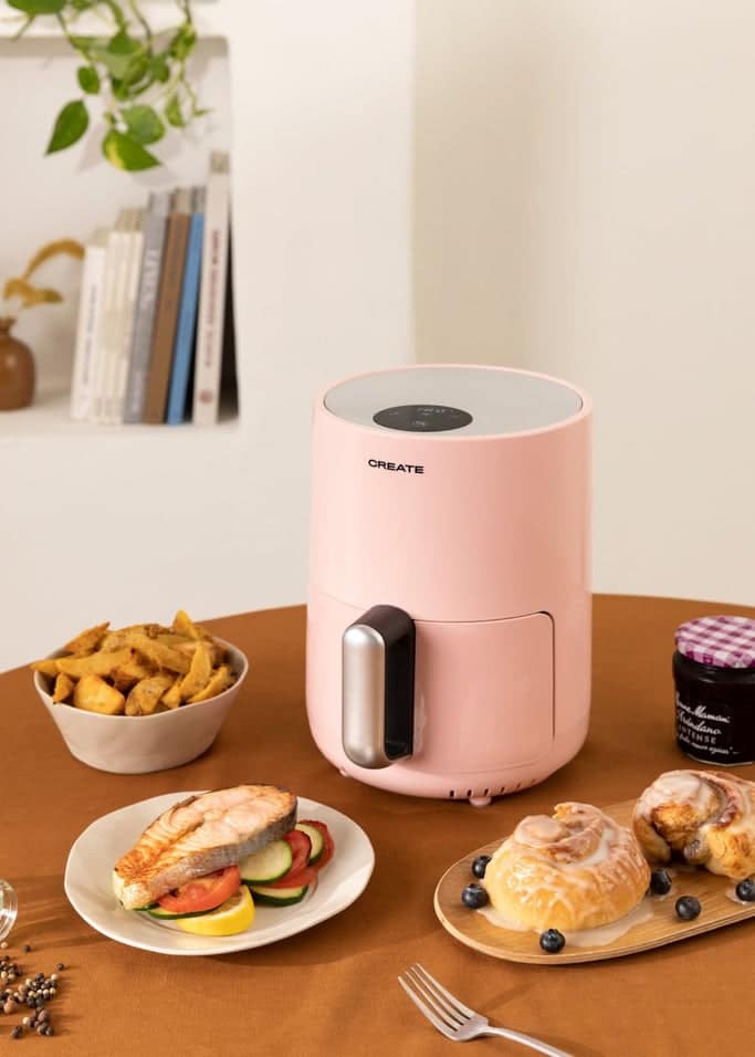 air-fryer-create-friteuse-sans-huile-rose-1-5-litre-3