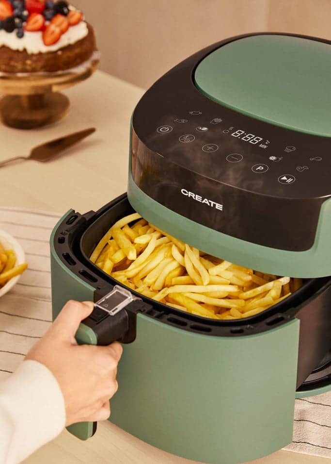 air-fryer-create-pro-large-vert-sauge-6-2-litres-2