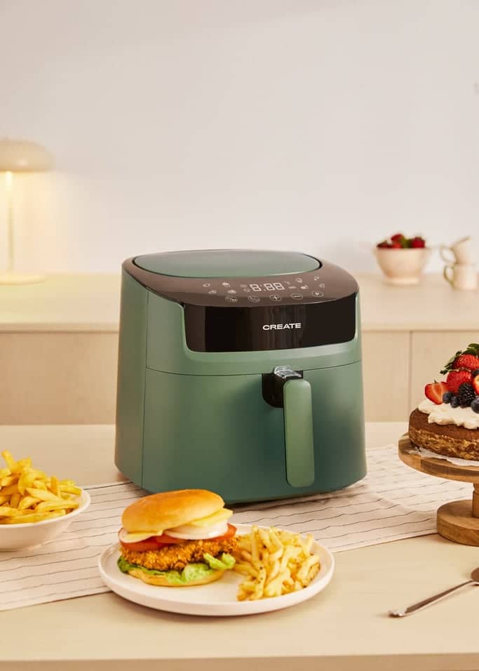 air-fryer-create-pro-large-vert-sauge-6-2-litres-3
