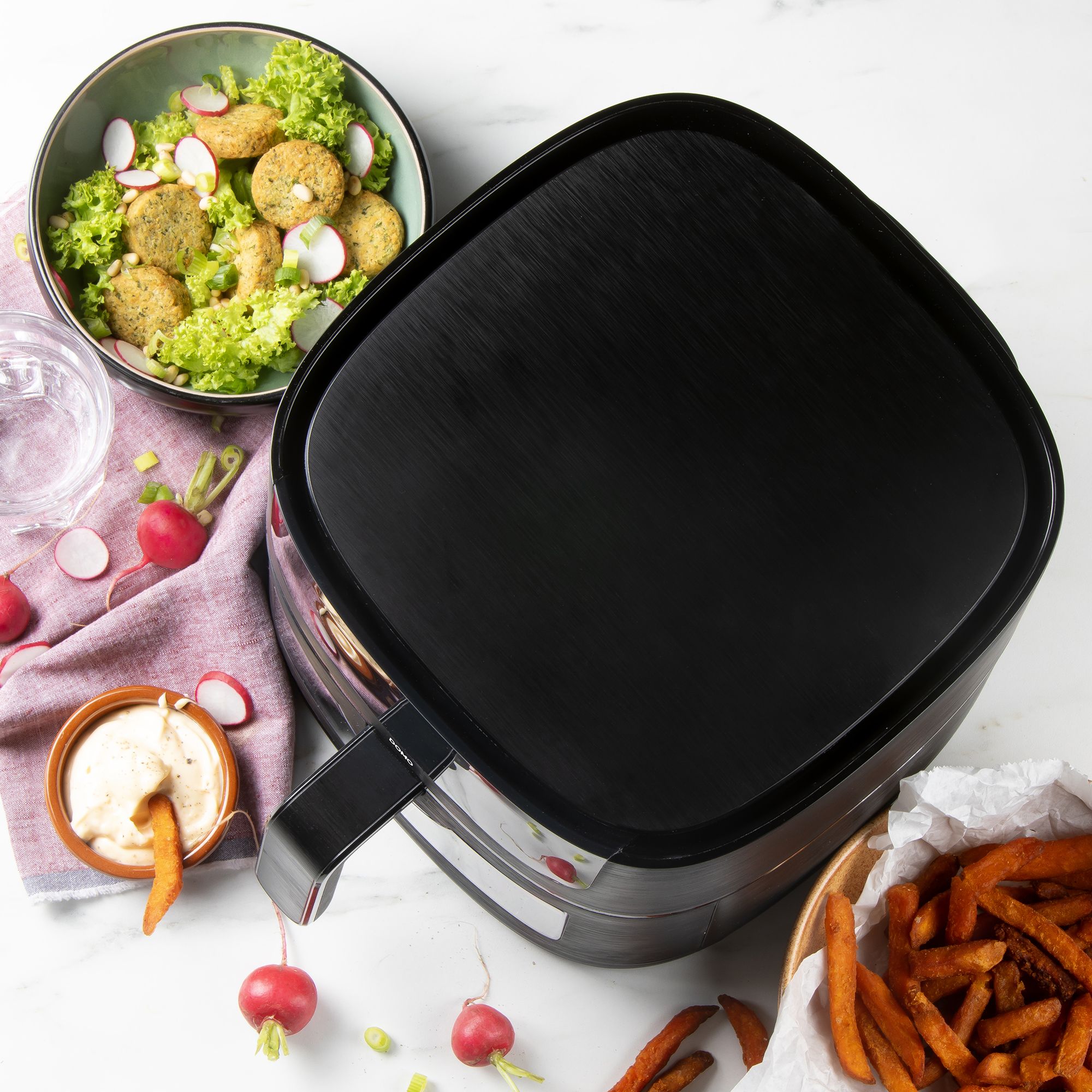air-fryer-domo-deli-fryer-do542fr-4-litres-noir-3