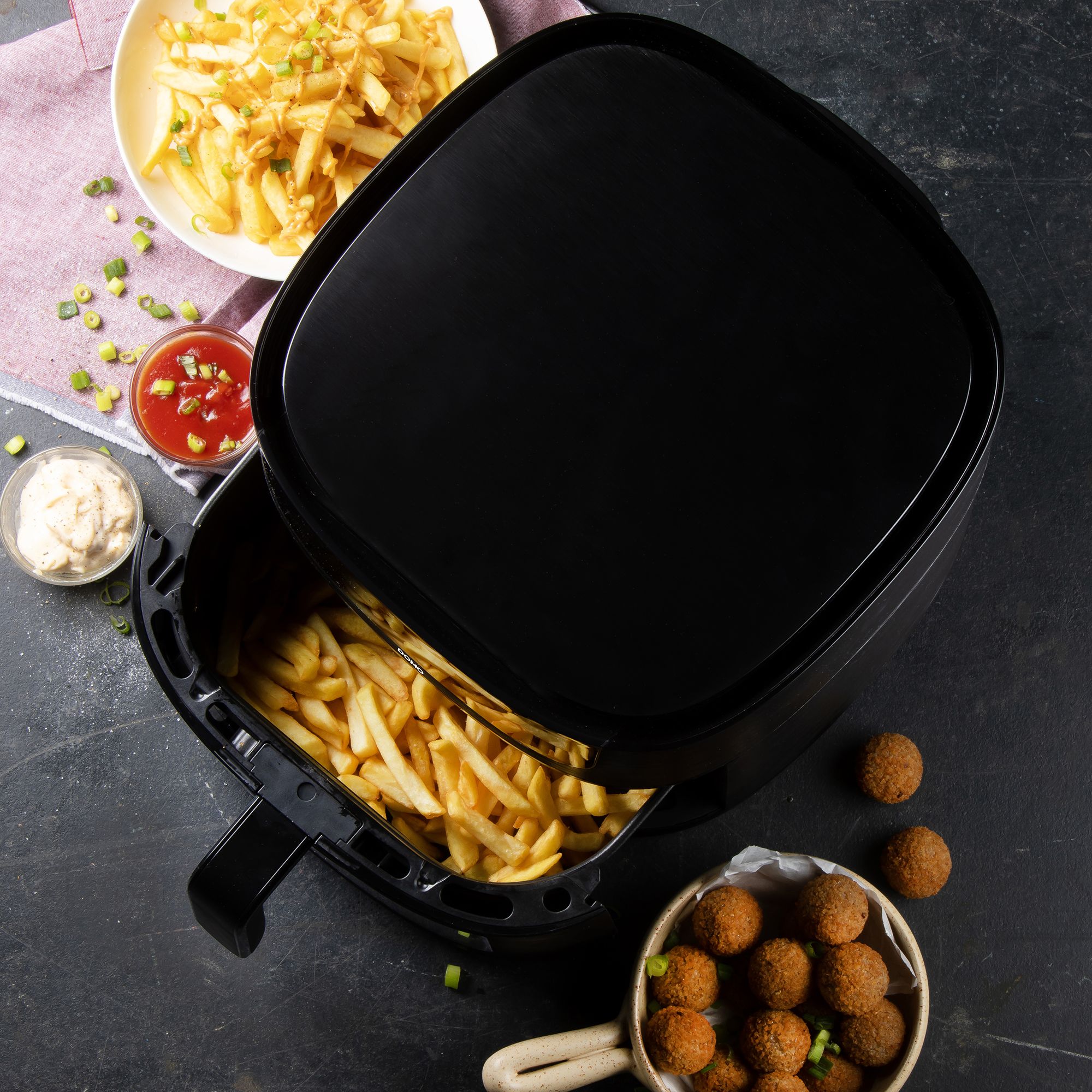 air-fryer-domo-deli-fryer-do543fr-8-litres-noir-3