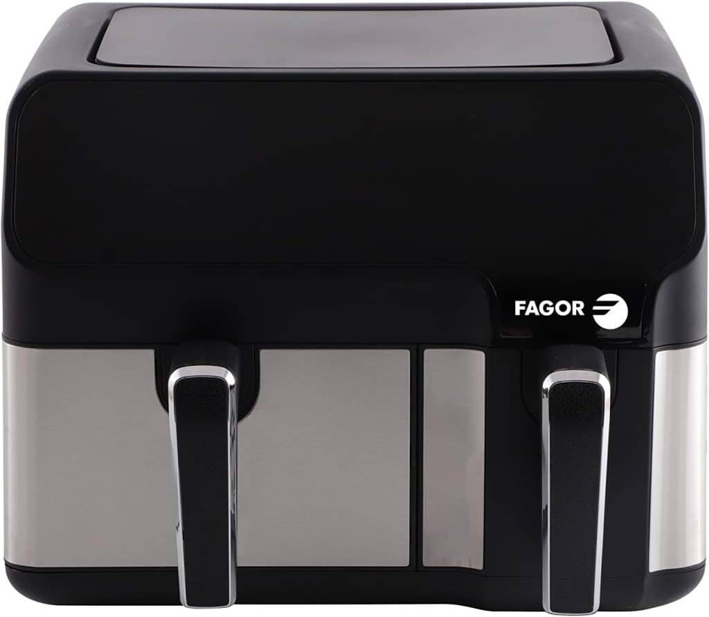air-fryer-fagor-cooking-fry-double-8-6-litres-noir