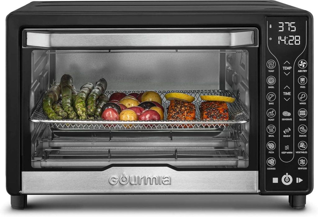 air-fryer-gourmia-gtf7450-24-litres-noir