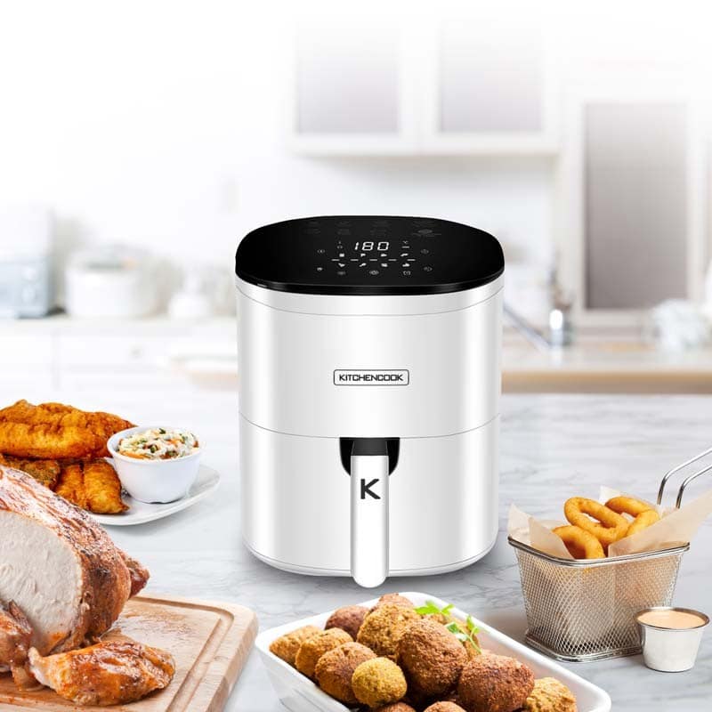air-fryer-kitchencook-airmed-6-6-5-litres-blanc-2
