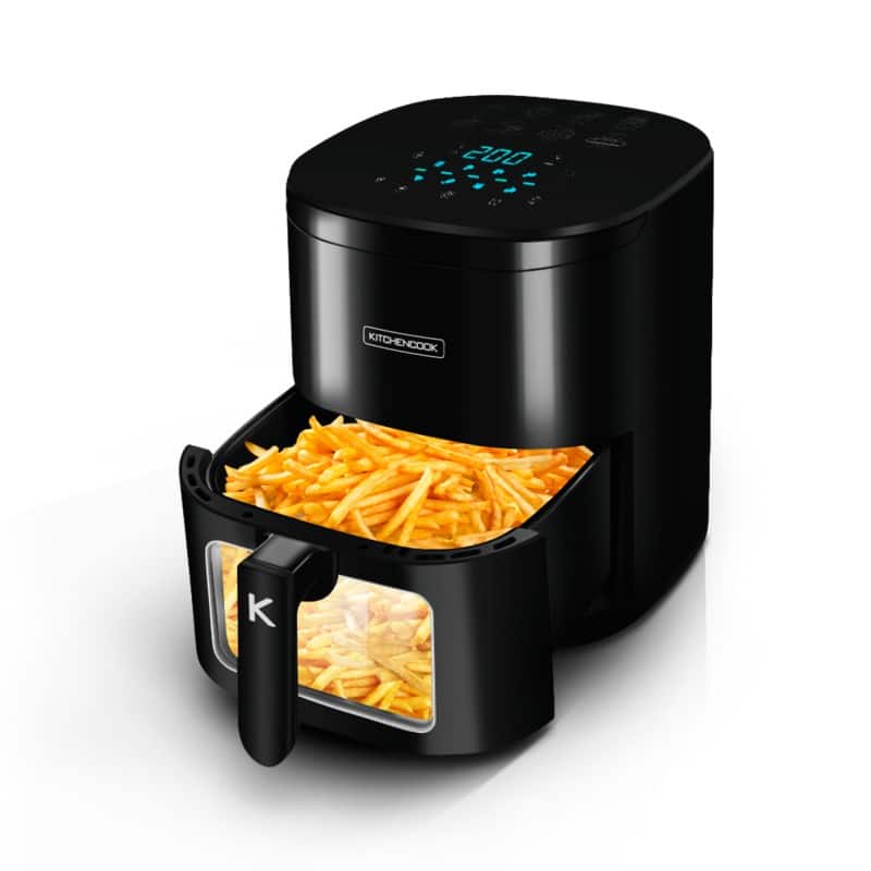 air-fryer-kitchencook-airmed-6-6-5-litres-noir-2