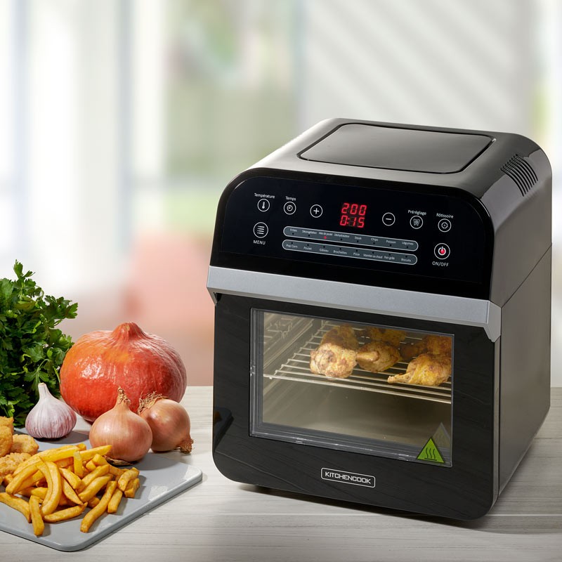 air-fryer-kitchencook-four-a-air-chaud-multifonction-airbay-12-litres-noir-2