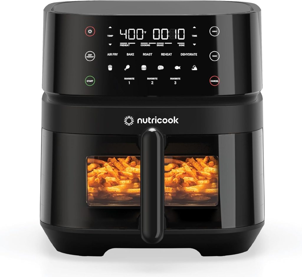 air-fryer-nutricook-3-vision-af357v-5-7-litres-noir