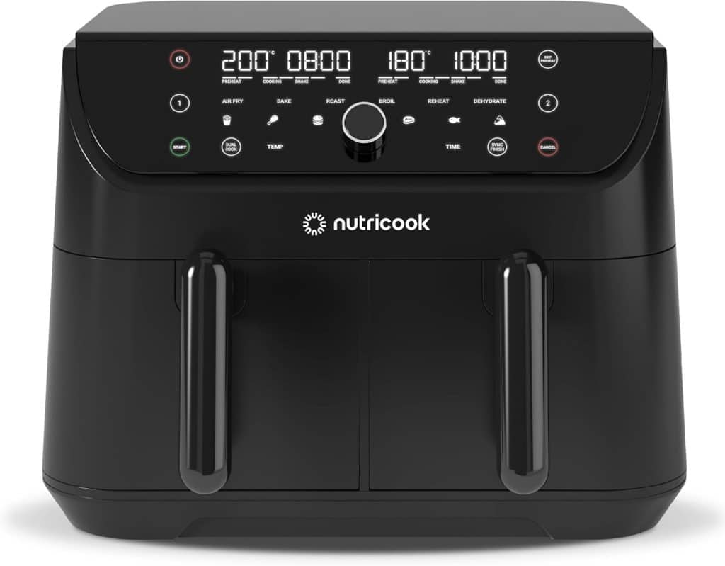 air-fryer-nutricook-duo-2-afd185-8-5-litres-noir