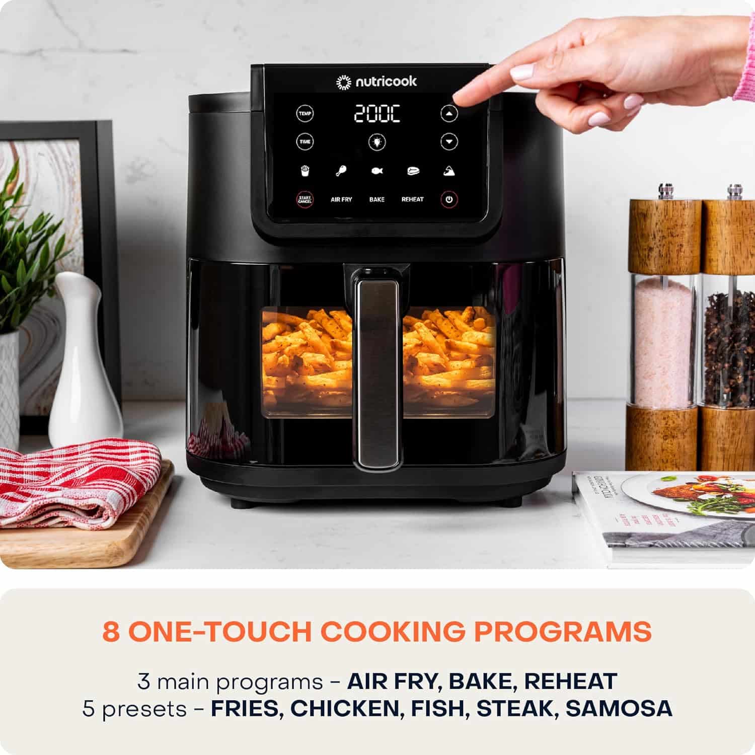 air-fryer-nutricook-slim-afs200-7-6-litres-noir-2