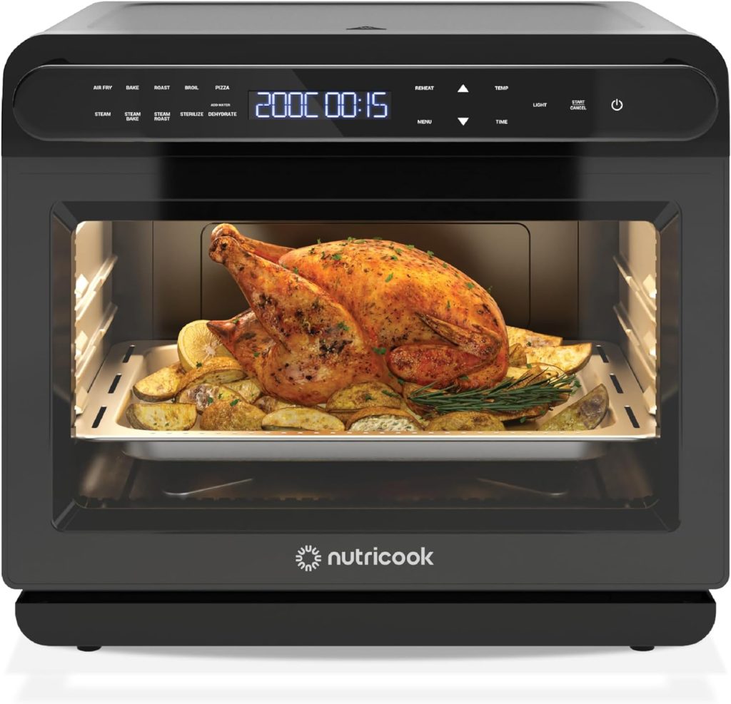air-fryer-nutricook-steami-st01-24-litres-noir