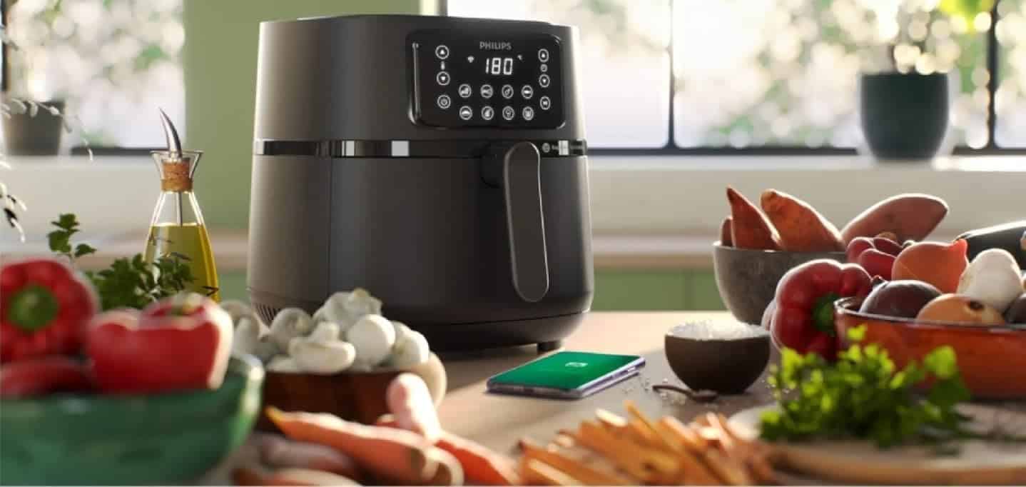air-fryer-philips-serie-5000-xxl-hd9285-93-7-2-litres-noir-3