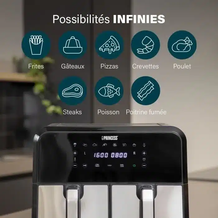 air-fryer-princess-182074-8-litres-inox-2