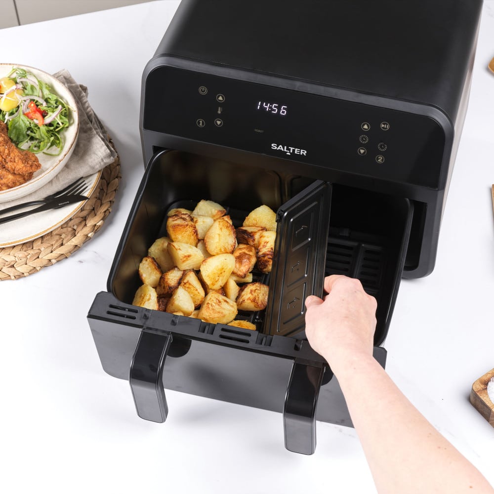 air-fryer-salter-dual-view-ek5872-7-litres-noir-3