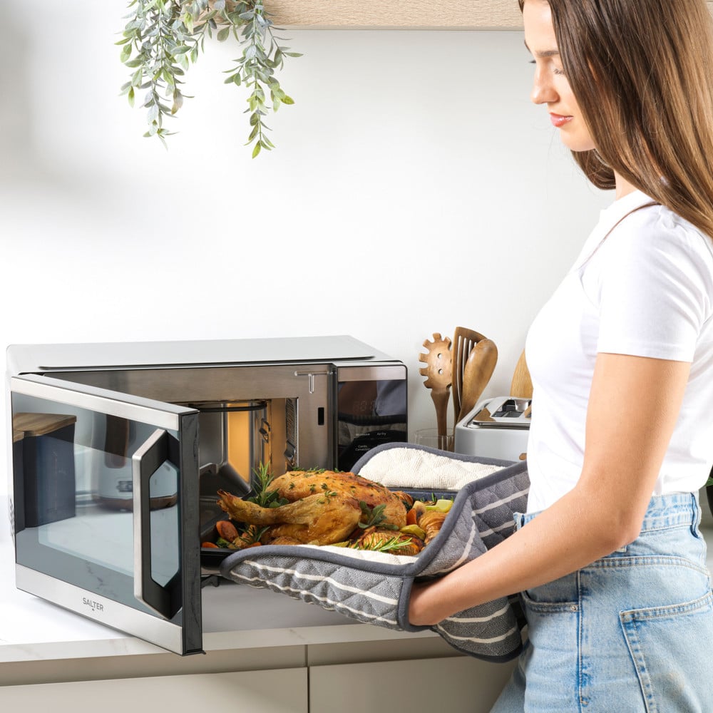 air-fryer-salter-duo-wave-2-in-1-ek5817-26-litres-inox-2