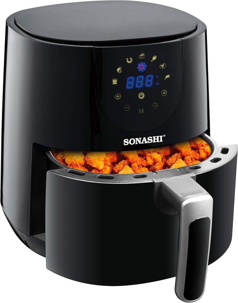 air-fryer-sonashi-saf-420-4-2-litres-noir