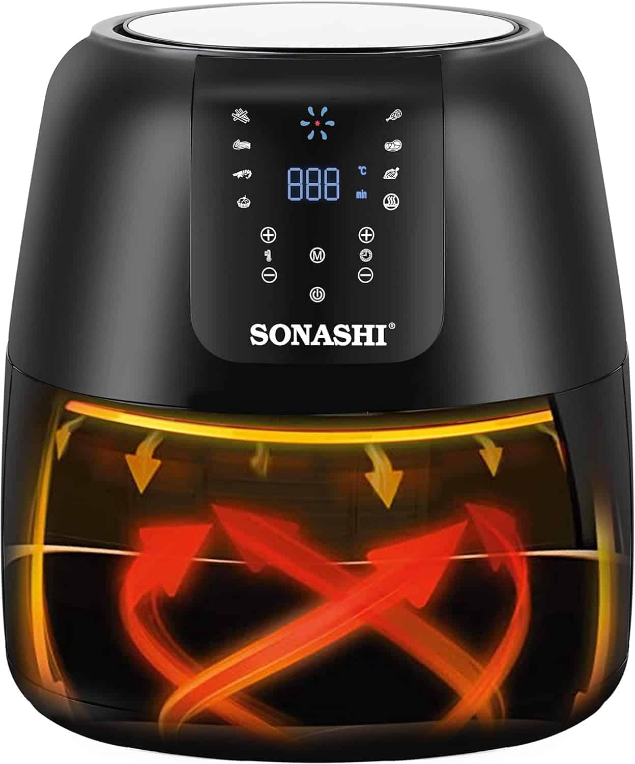 air-fryer-sonashi-saf-820-8-2-litres-noir-3