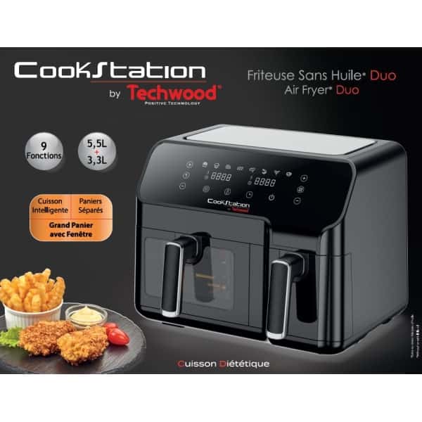 air-fryer-techwood-cs-927-duo-4-5-litres-noir-2