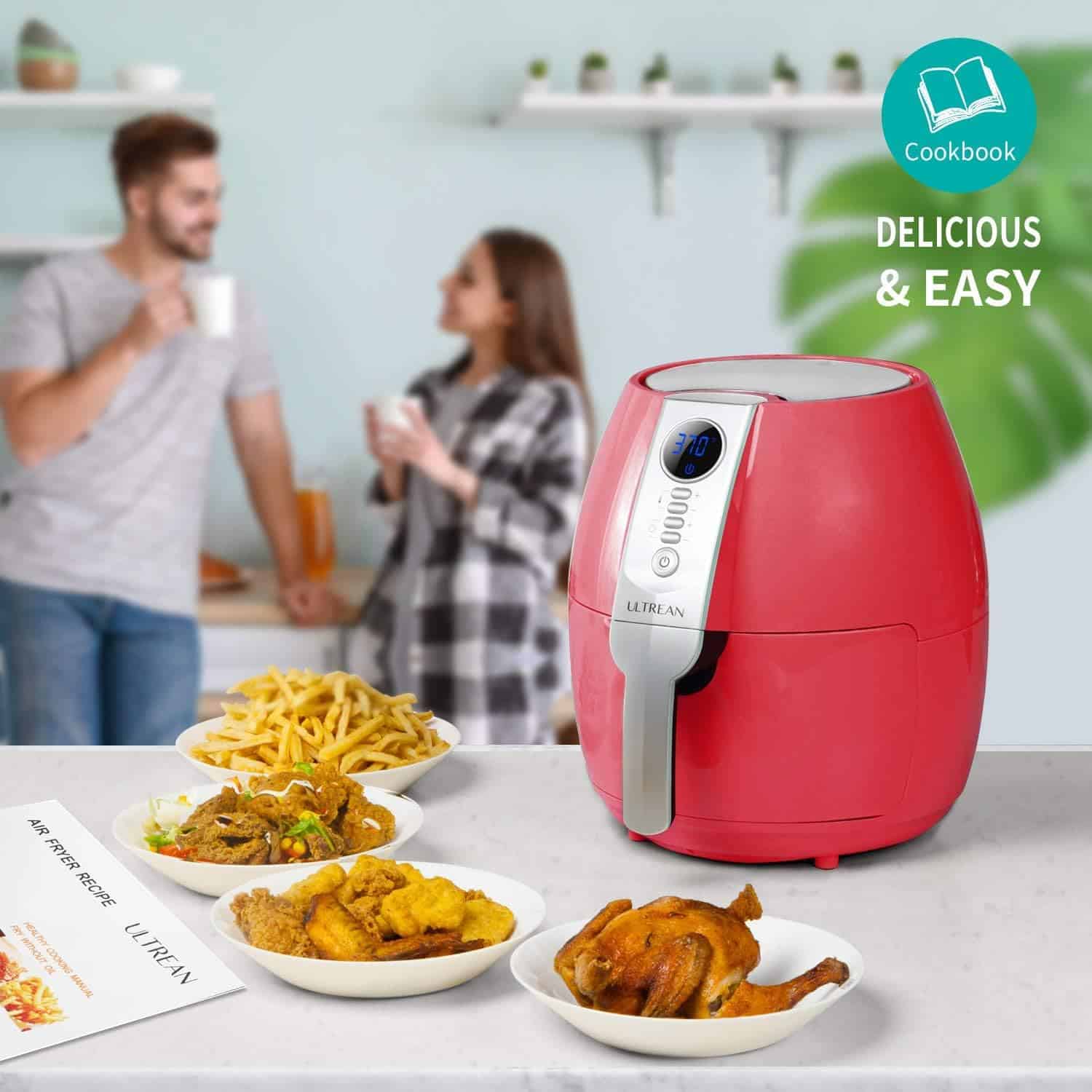 air-fryer-ultrean-hf-8018lcd-c-4-litres-rouge-2