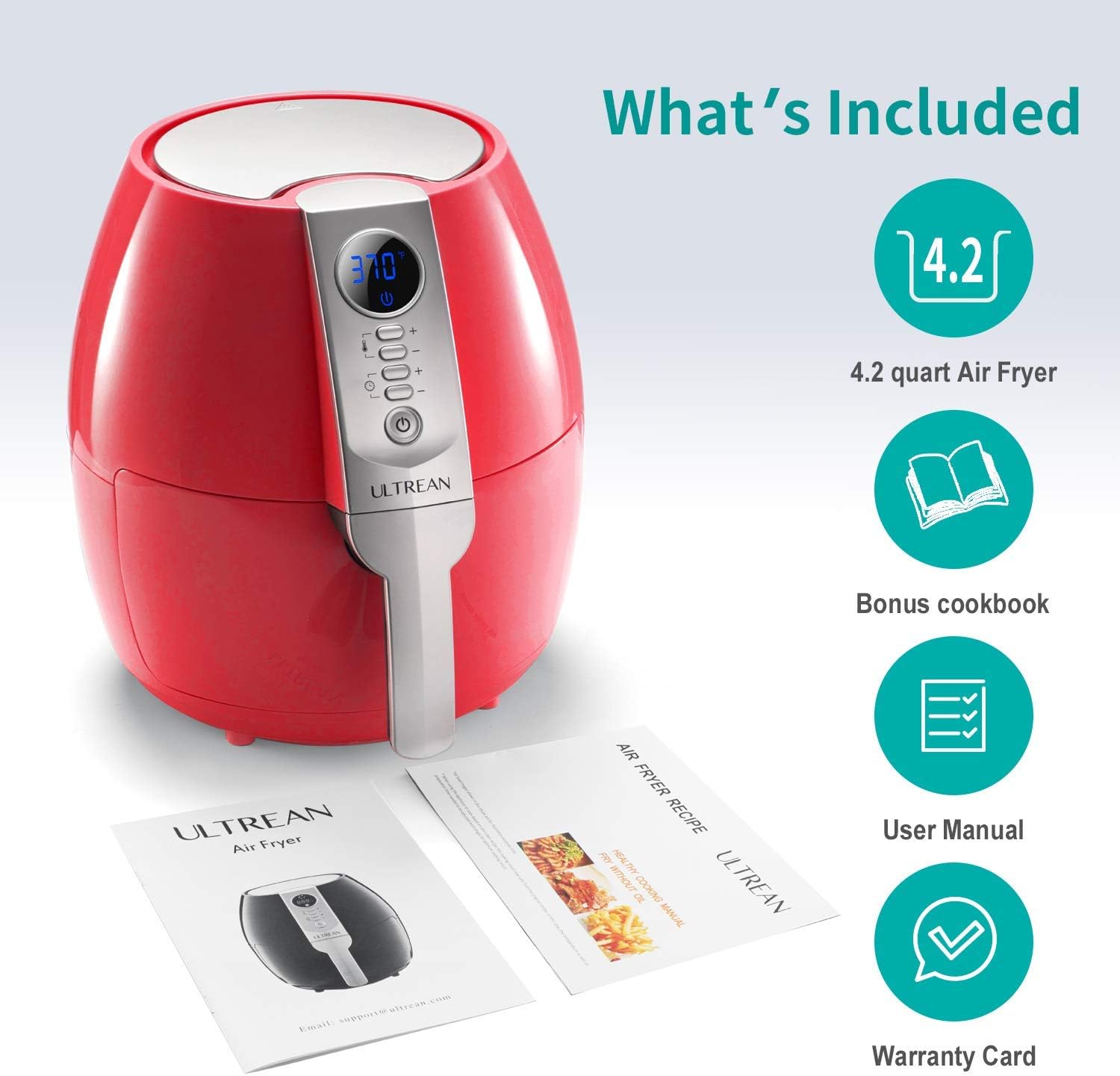 air-fryer-ultrean-hf-8018lcd-c-4-litres-rouge-3