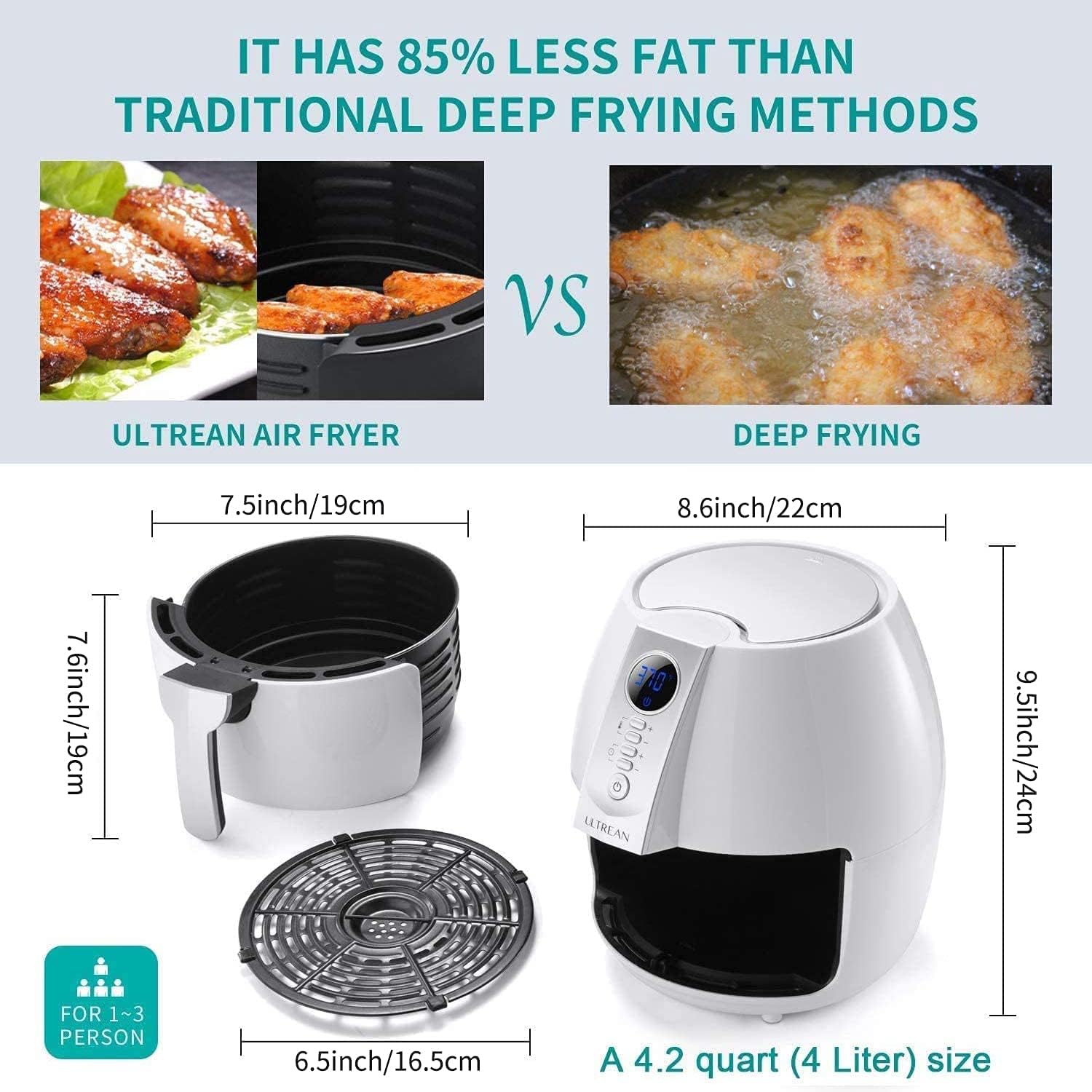 air-fryer-ultrean-hf-8018lcd-c-blanc-4-litres-2