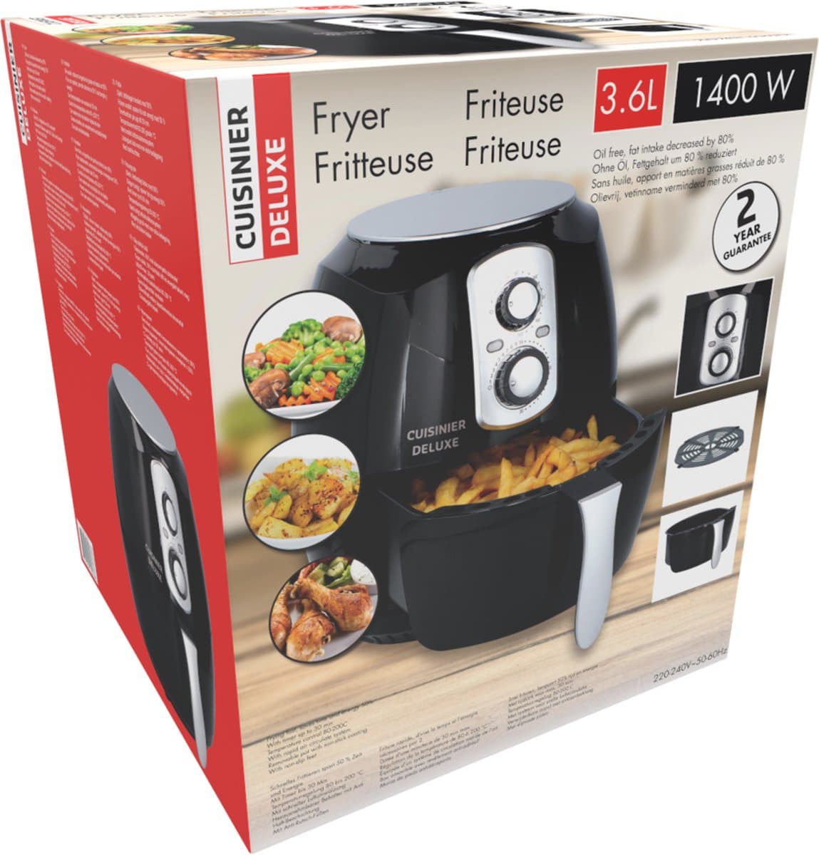 Cuisinier Deluxe Medium 5.5L - Image 2