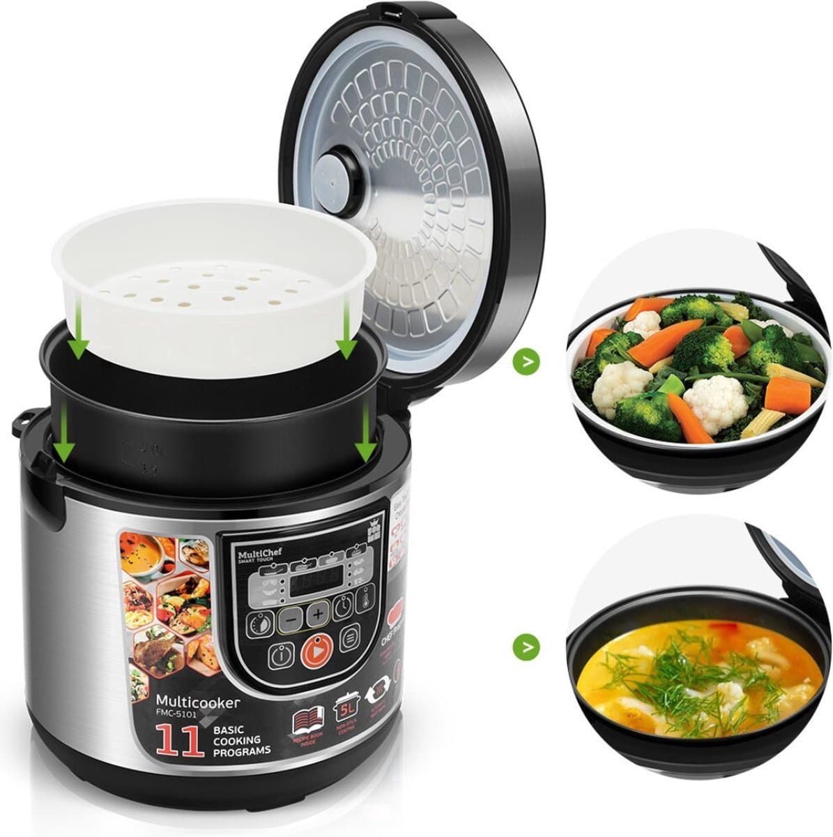 Jonas Multicooker Airfryer 5L - Image 3