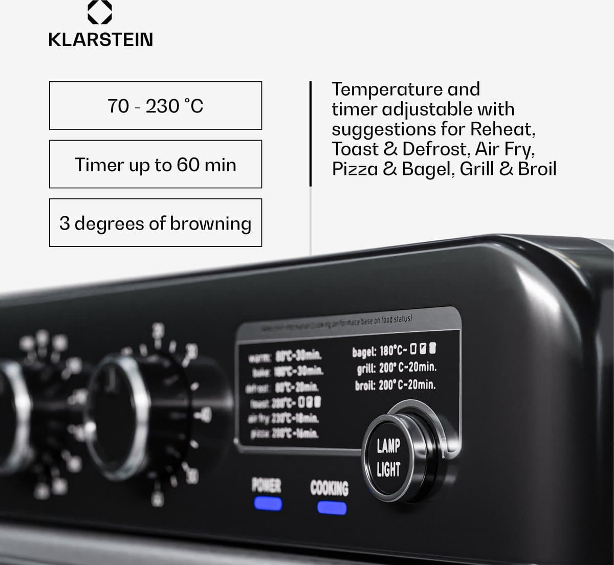Klarstein Air Glaze 34L - Image 3