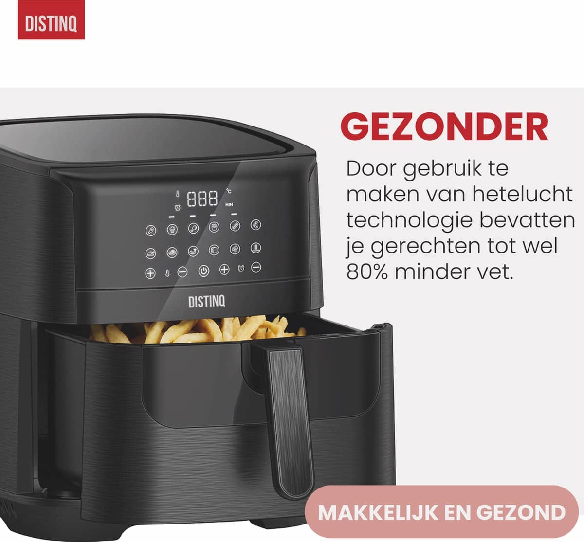 DistinQ toppyfry 5.5L - Image 3