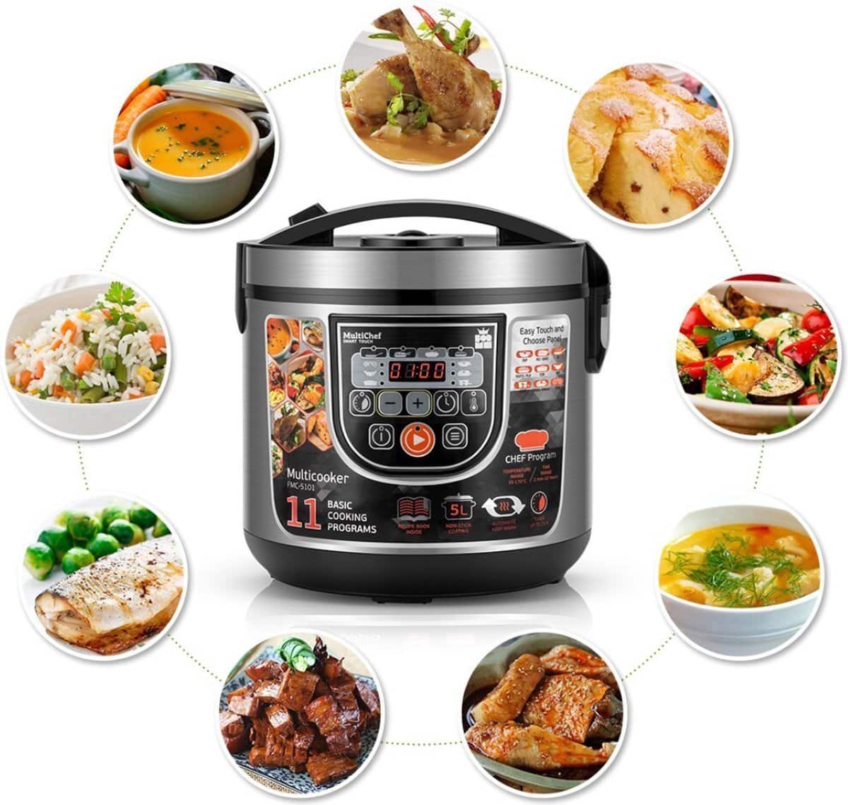 Jonas Multicooker Airfryer 5L - Image 4