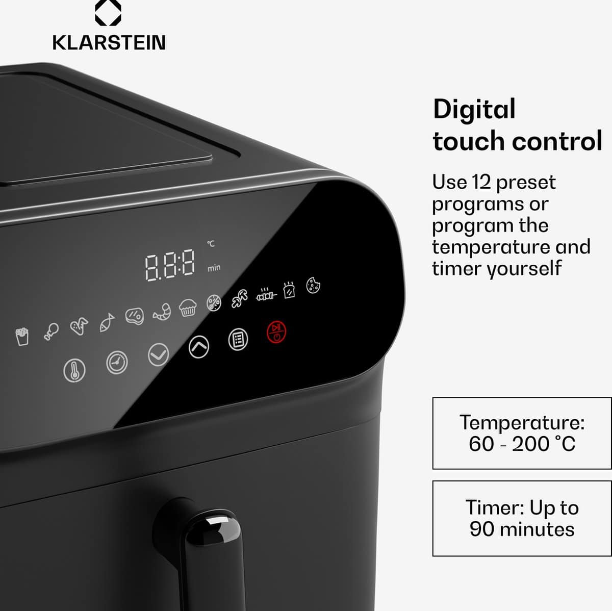 Klarstein Aerocrisp 9 digital 9L - Image 2