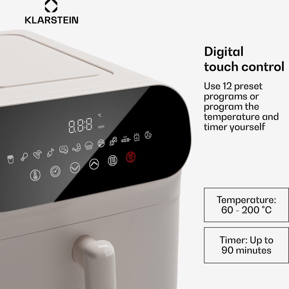 Klarstein Aerocrisp 9 tactile 9L - Image 4