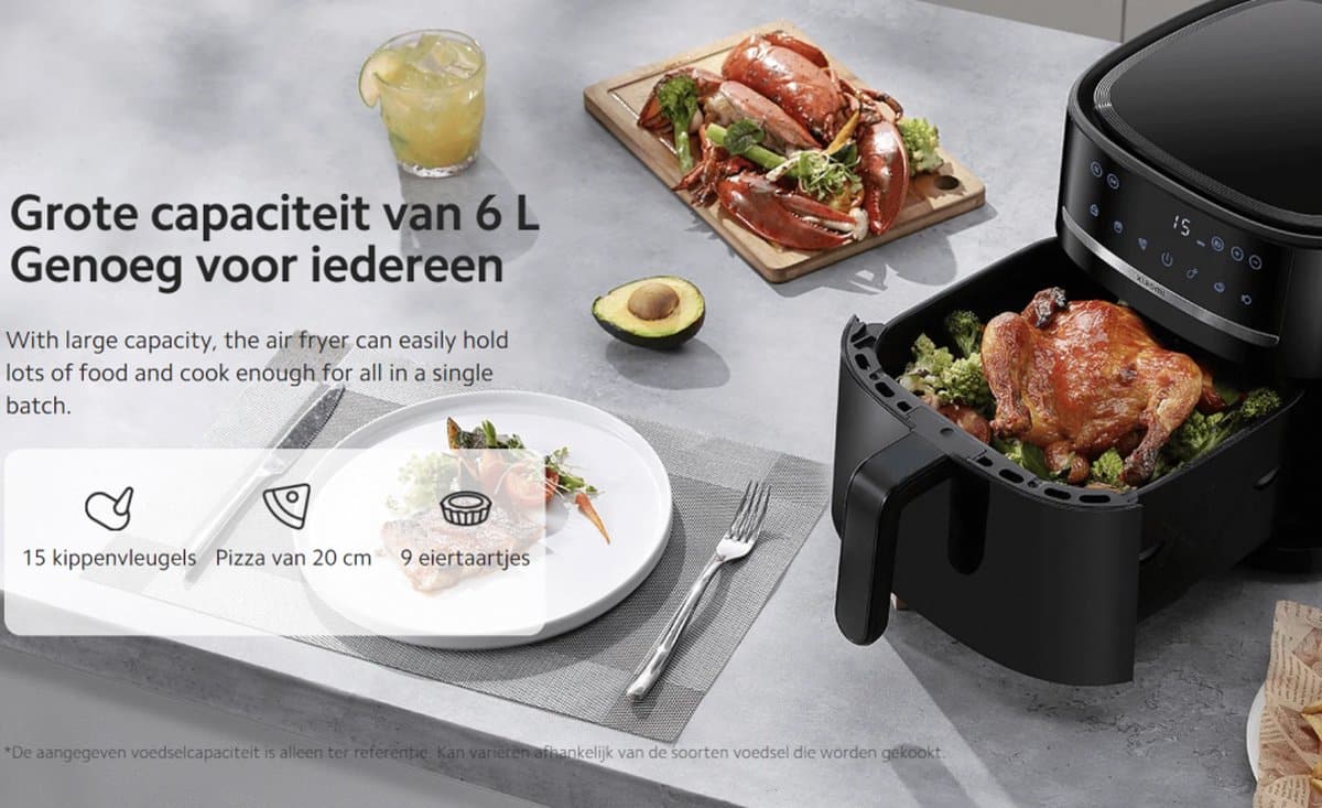 Xiaomi Mi Smart Air Fryer 6L - Image 4