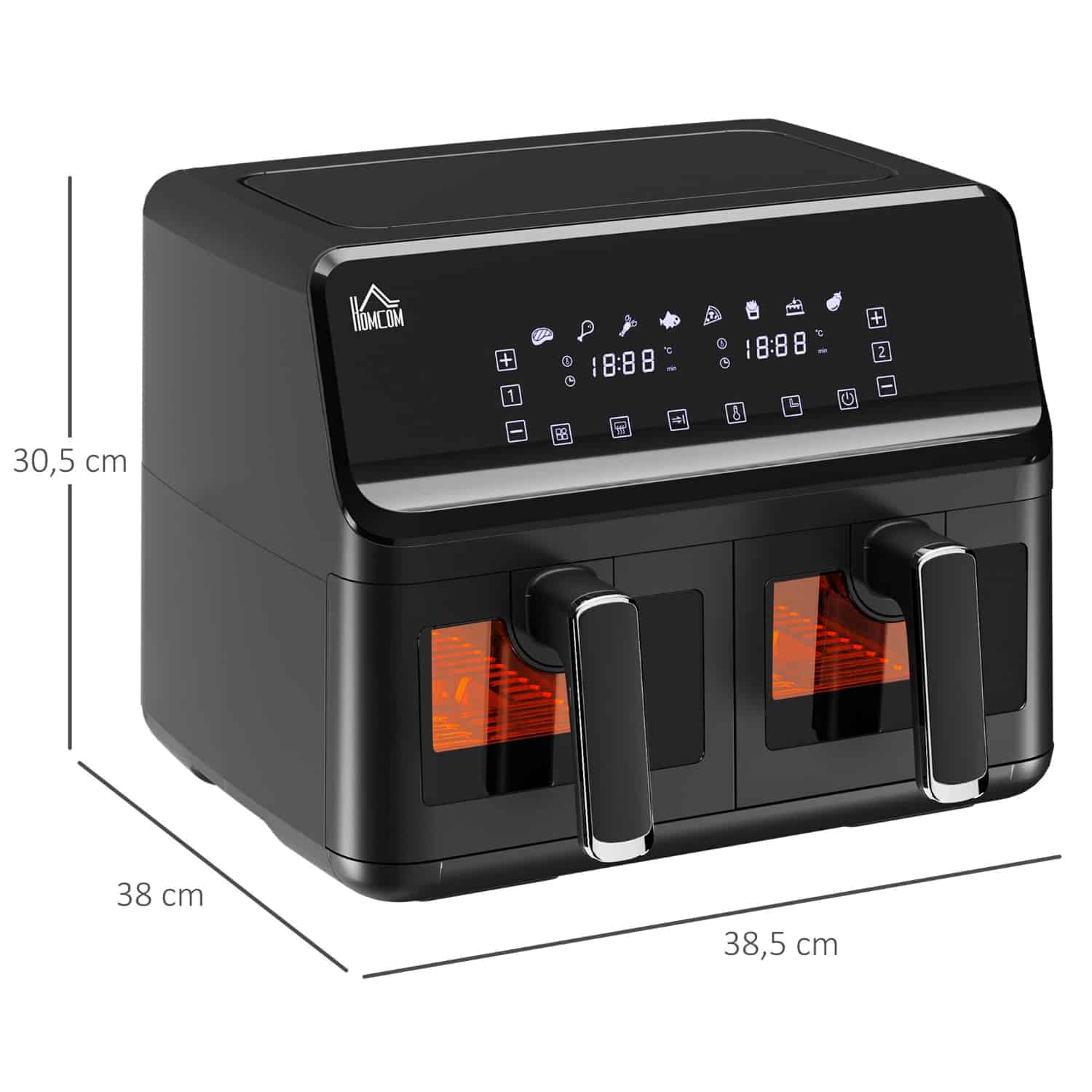 Homcom 800-166V90BK 8L - Image 3