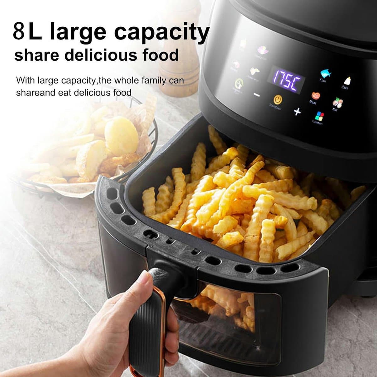 Mcboson Visual fry 8 8L - Image 2