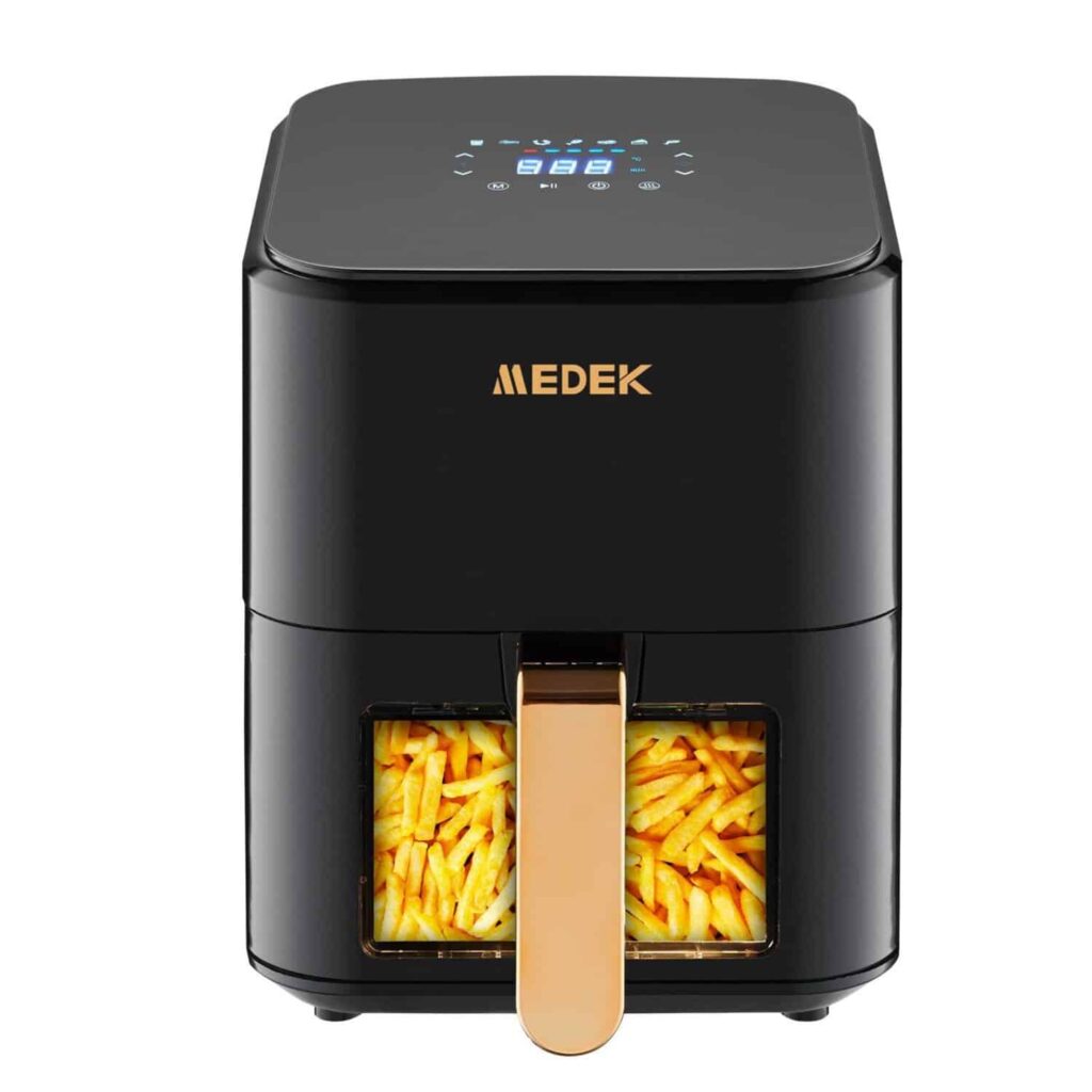 air-fryer-medek-ra510dv-4-5-litres-noir