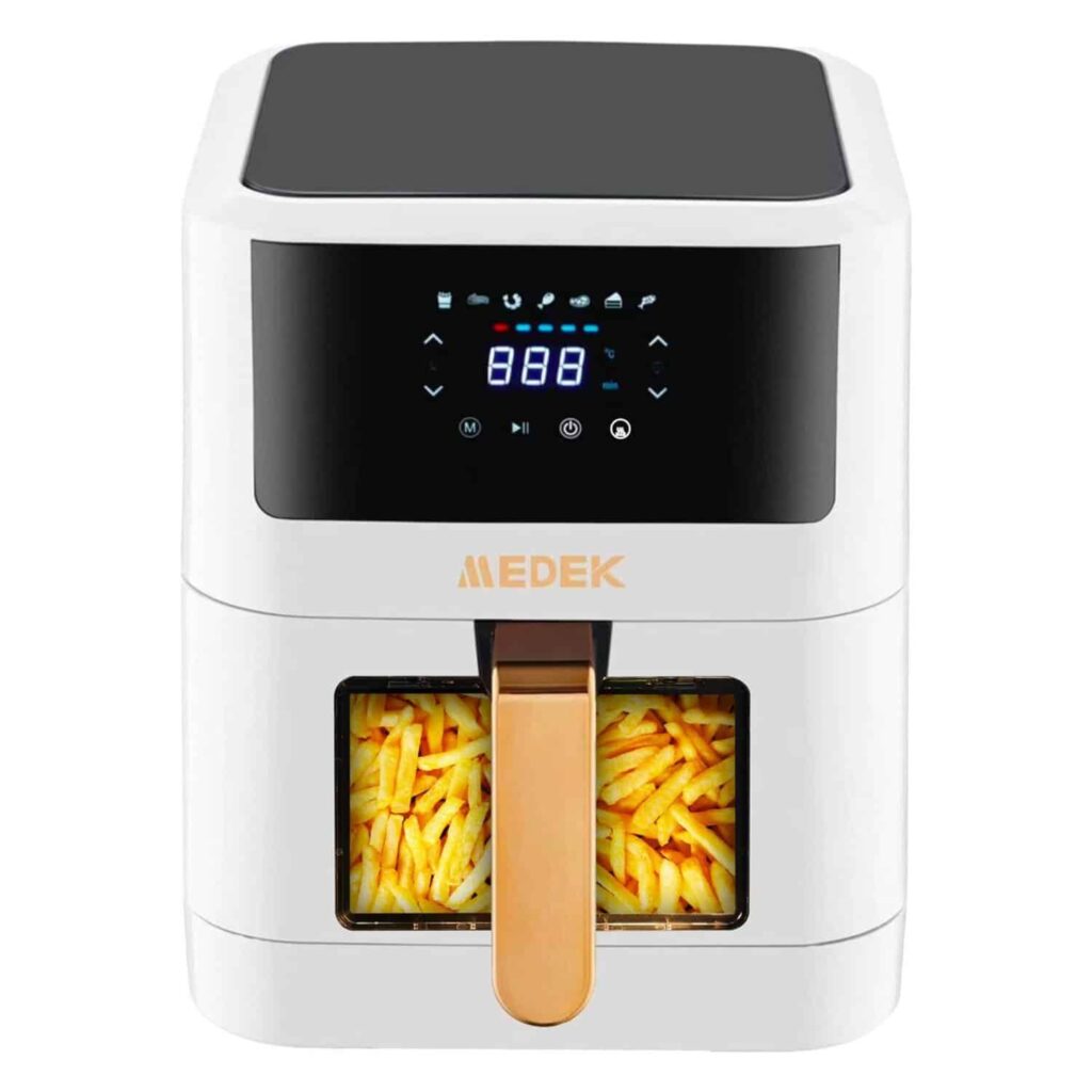 air-fryer-medek-ra610dv-6-litres-blanc