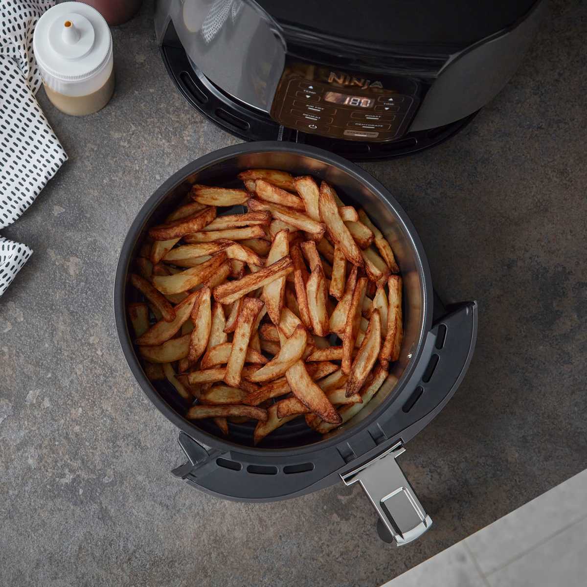 air-fryer-ninja-af100uk-3-8-litres-gris-3