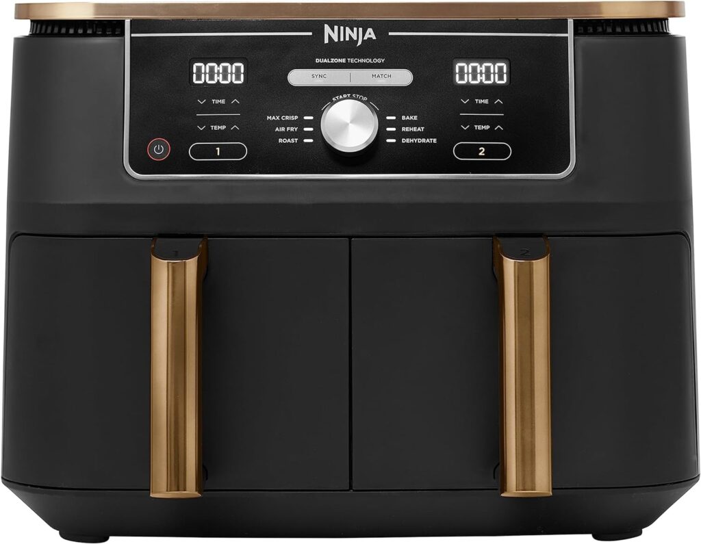 air-fryer-ninja-af400eucp-9-5-litres-noir-cuivre