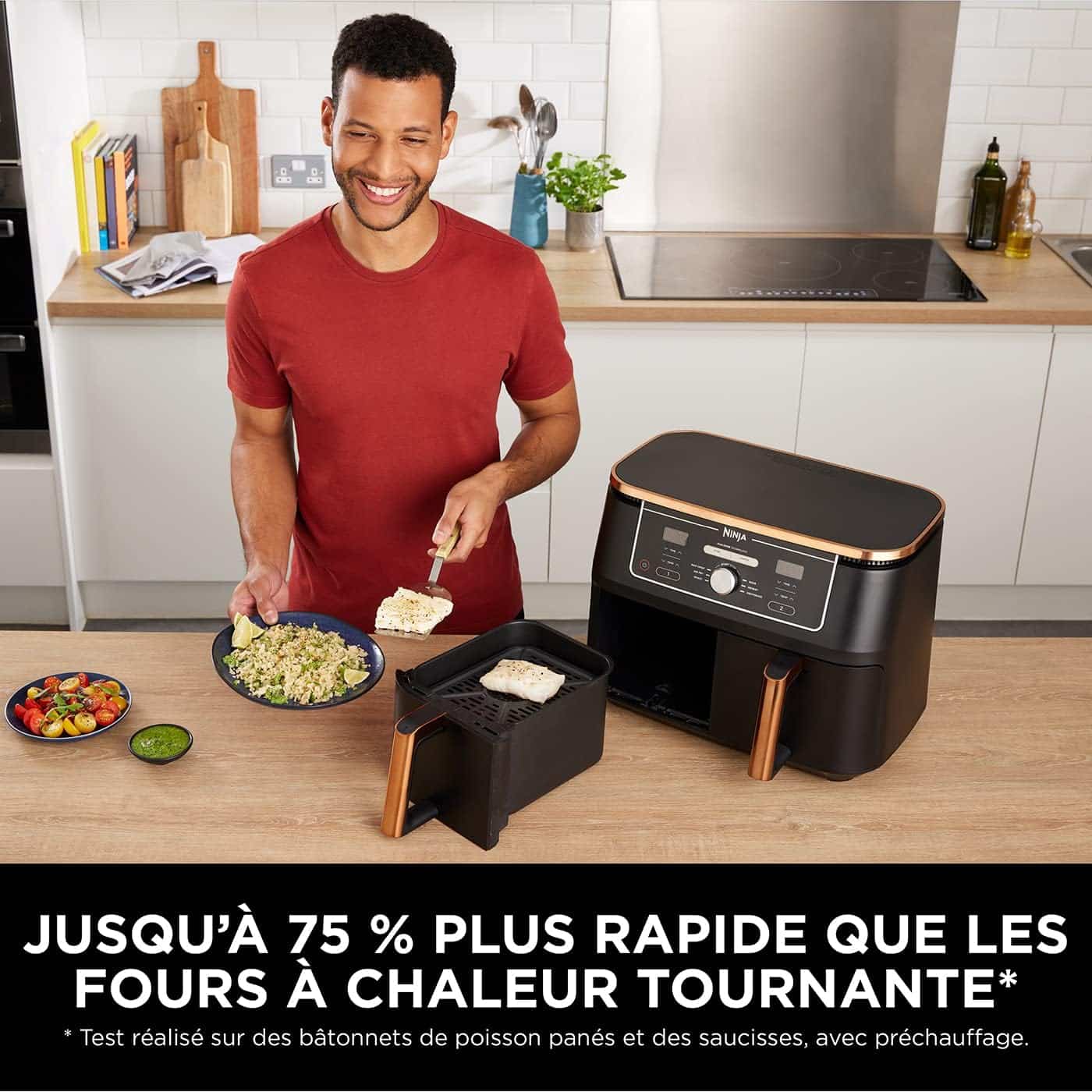 air-fryer-ninja-af400eucp-9-5-litres-noir-cuivre-2