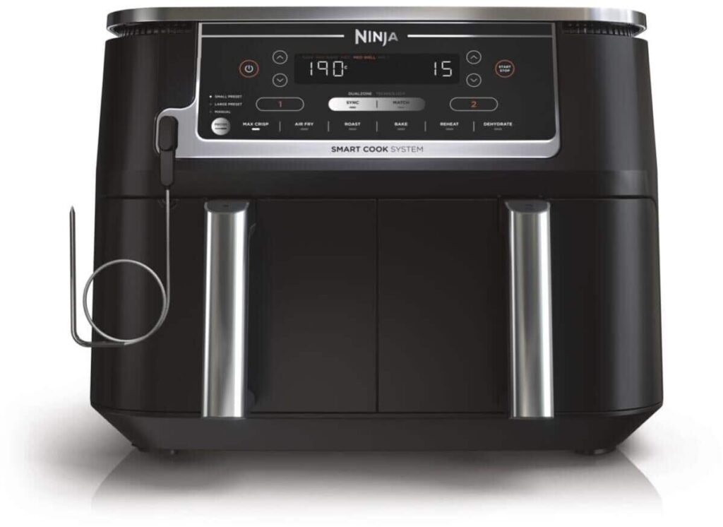 air-fryer-ninja-foodi-dual-zone-af451-eu-9-5-litres-noir