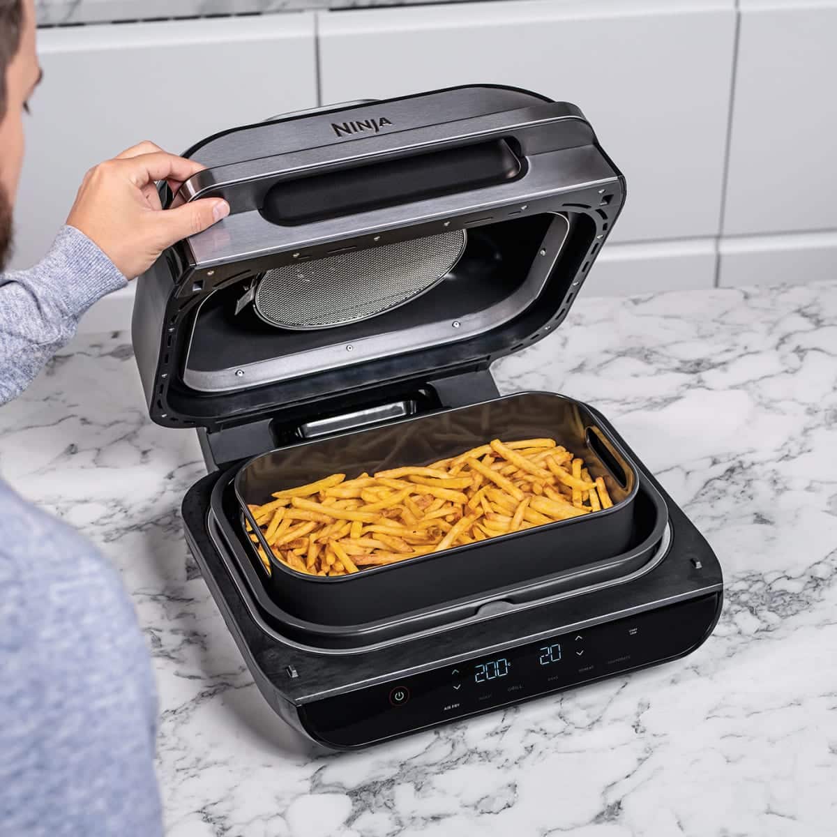 air-fryer-ninja-foodi-max-ag551eu-5-7-litres-inox-noir-2