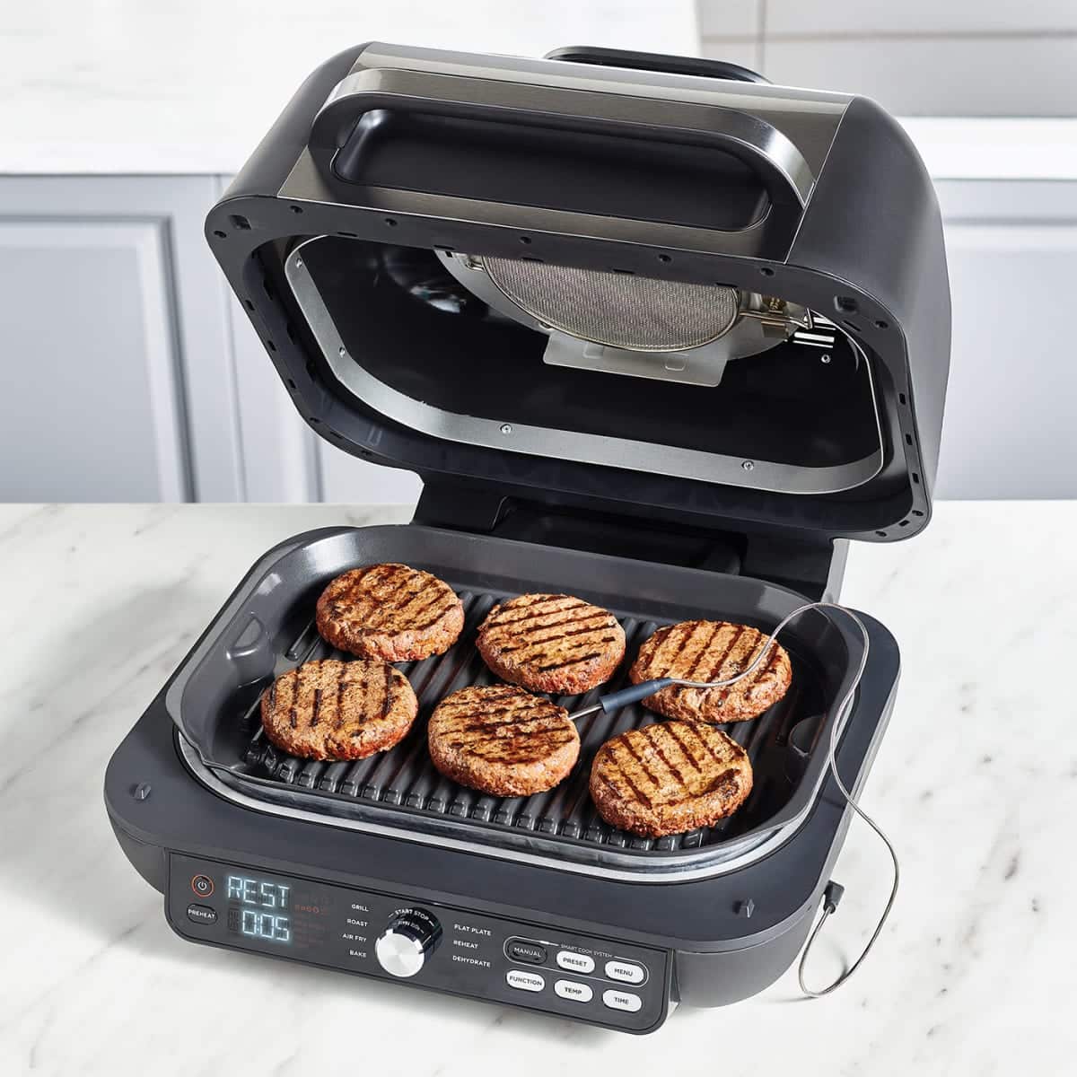 air-fryer-ninja-foodi-max-pro-ag651eu-8-litres-inox-noir-3