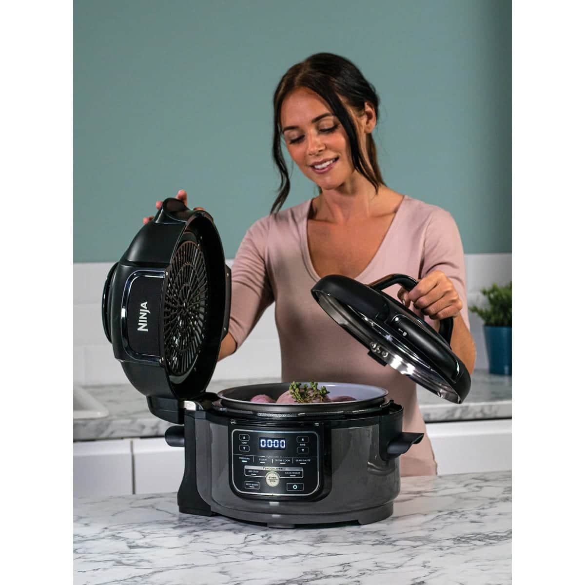 air-fryer-ninja-foodi-mini-op100eu-4-7-litres-gris-3