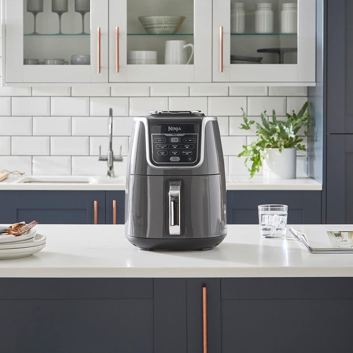 air-fryer-ninja-max-af160uk-5-2-litres-gris-3